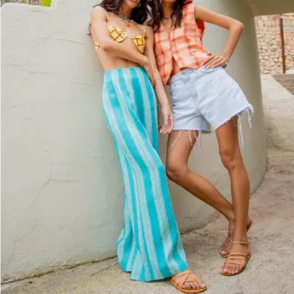 Verge girl linen pants